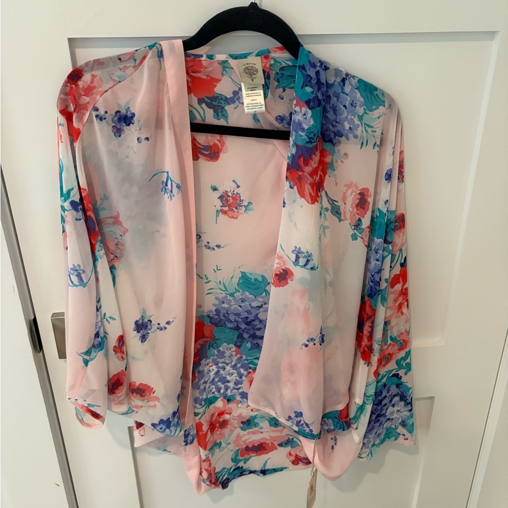 Floral Sheer Kimono